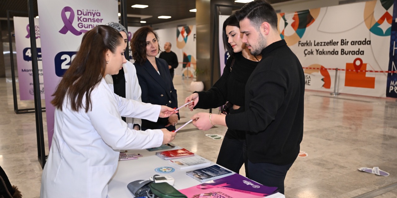Manisa Büyükşehir’den kanserde erken teşhis farkındalığı
