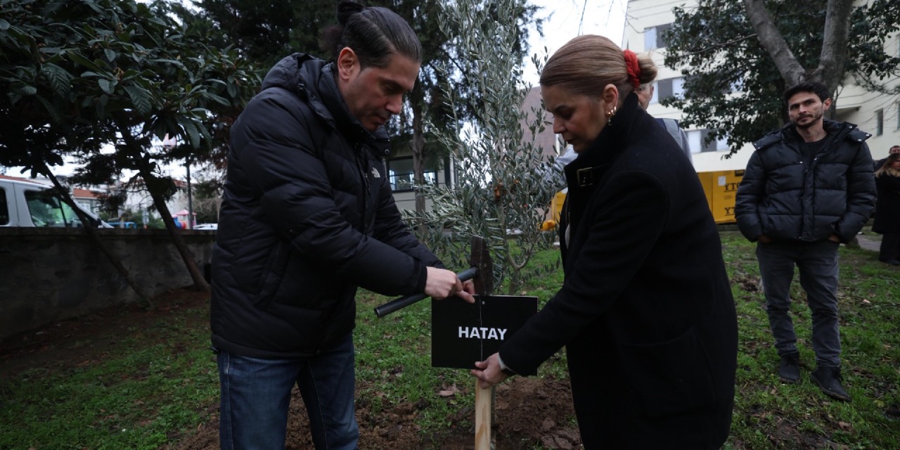 Bakırköy’de 6 Şubat depremleri anısına fidan dikimi ve tatbikat
