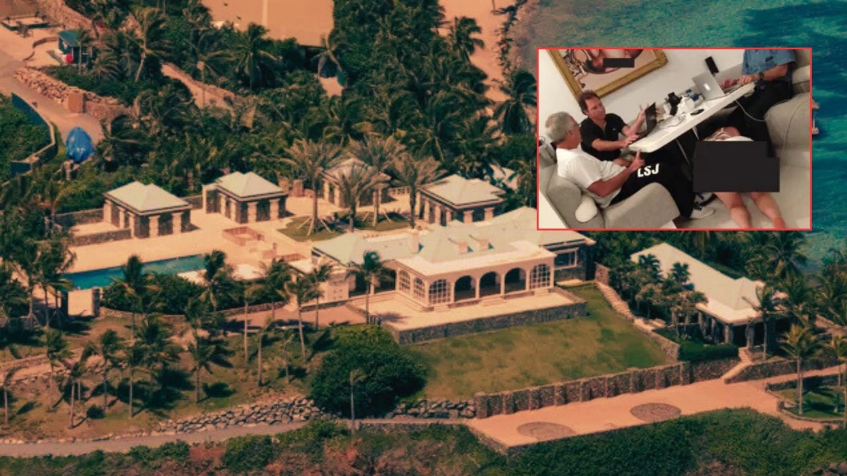 Epstein dosyalarında yeni görüntü: Masanın altındaki kadın ve tartışmalı tablo