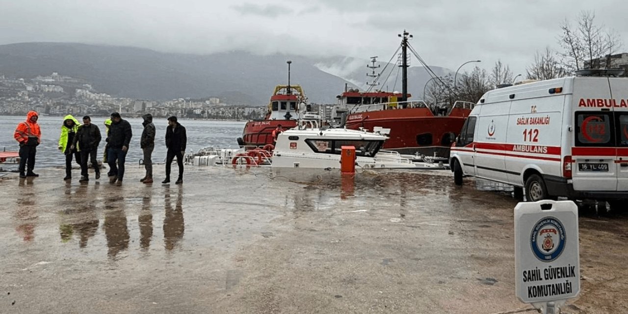 Bursa'da denizden ceset çıkarıldı! Kimliği araştırılıyor