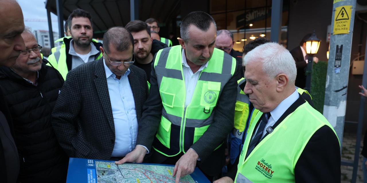 Bursa'da yol ve ulaşım çalışmaları devam ediyor