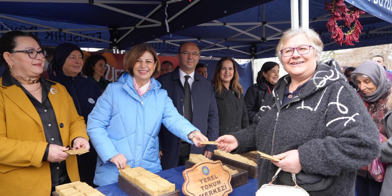 Eskişehir’de yerel tohum takas günleri Başkan Ünlüce ile başladı