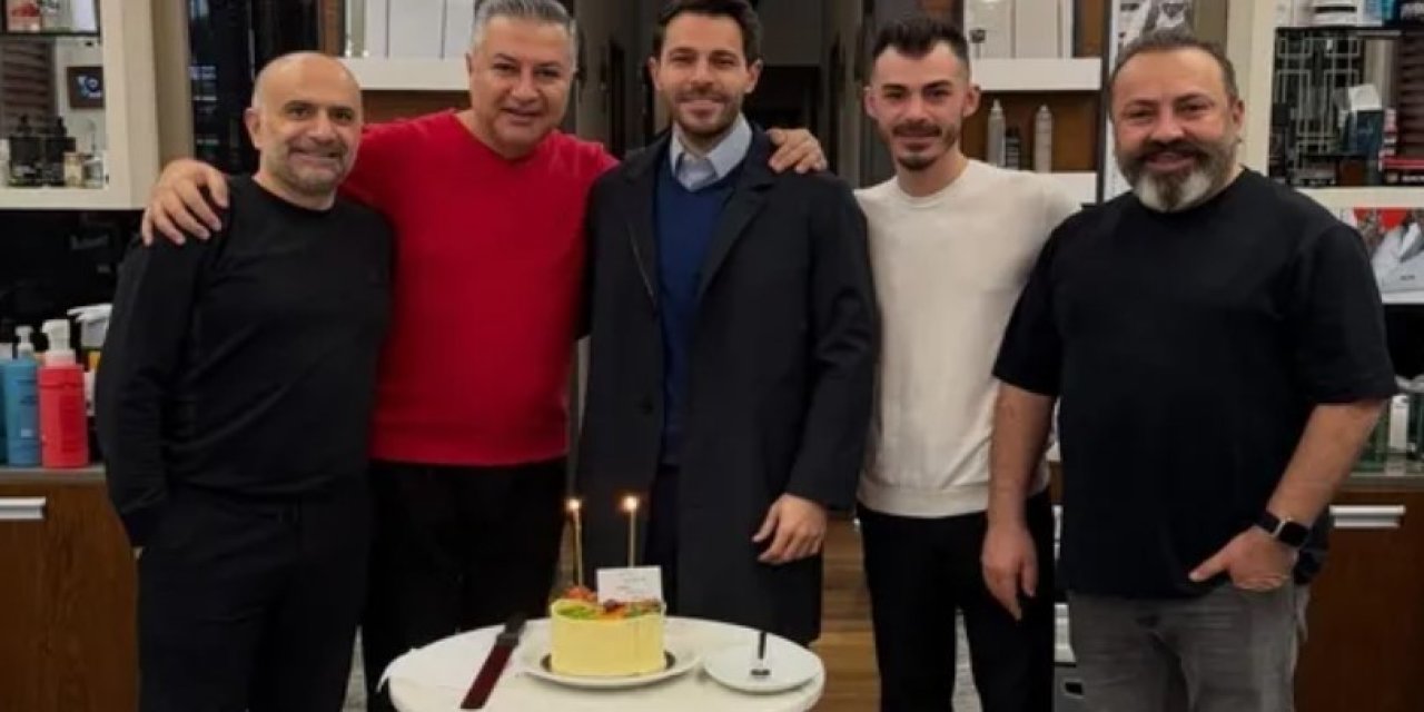 Hakan Sabancı’ya 35 yıllık berberinden doğum günü kutlaması