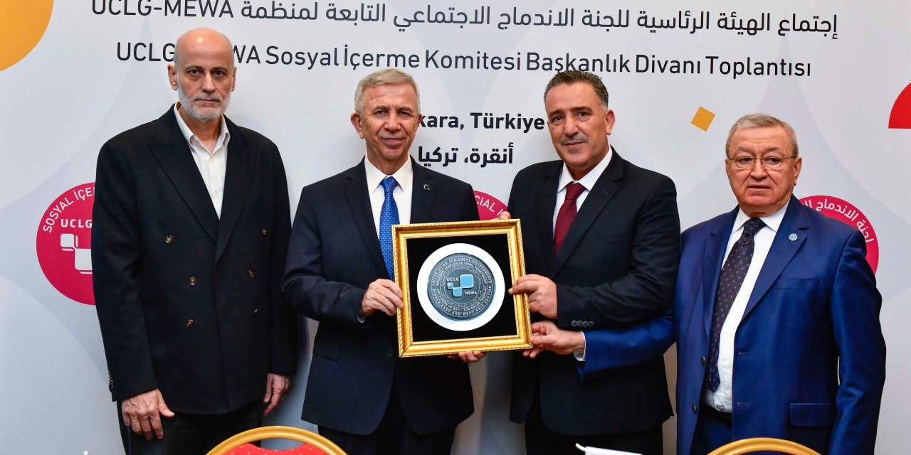 Mansur Yavaş, UCLG-MEWA Sosyal İçerme Komitesi toplantısına ev sahipliği yaptı