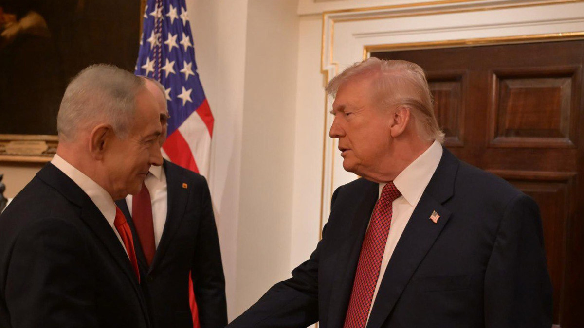 Trump ile Netanyahu Beyaz Saray’da bir araya geldi