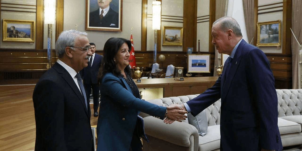 Erdoğan ile görüşen DEM Parti İmralı heyetinden açıklama