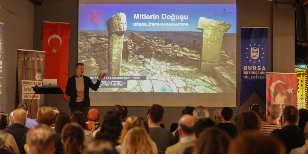 Bursa’da Aktopraklık Arkeoloji Söyleşileri insanlık tarihini ele aldı