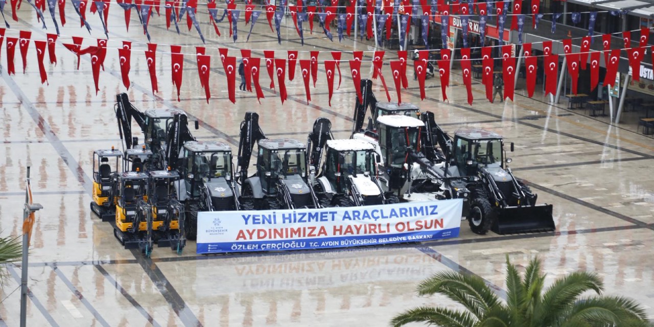 Aydın Büyükşehir'den 51 milyon liralık araç filosu yatırımı