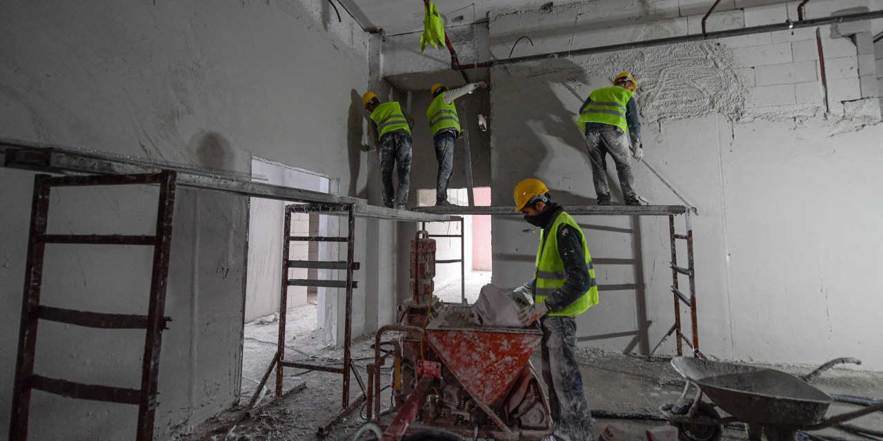 İzmir Eşrefpaşa Hastanesi’nin yeni binasında sona doğru gelindi