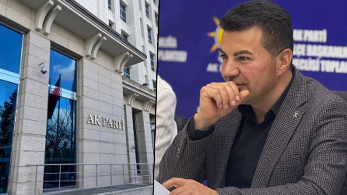 AK Parti İlçe Başkanı istifa etti