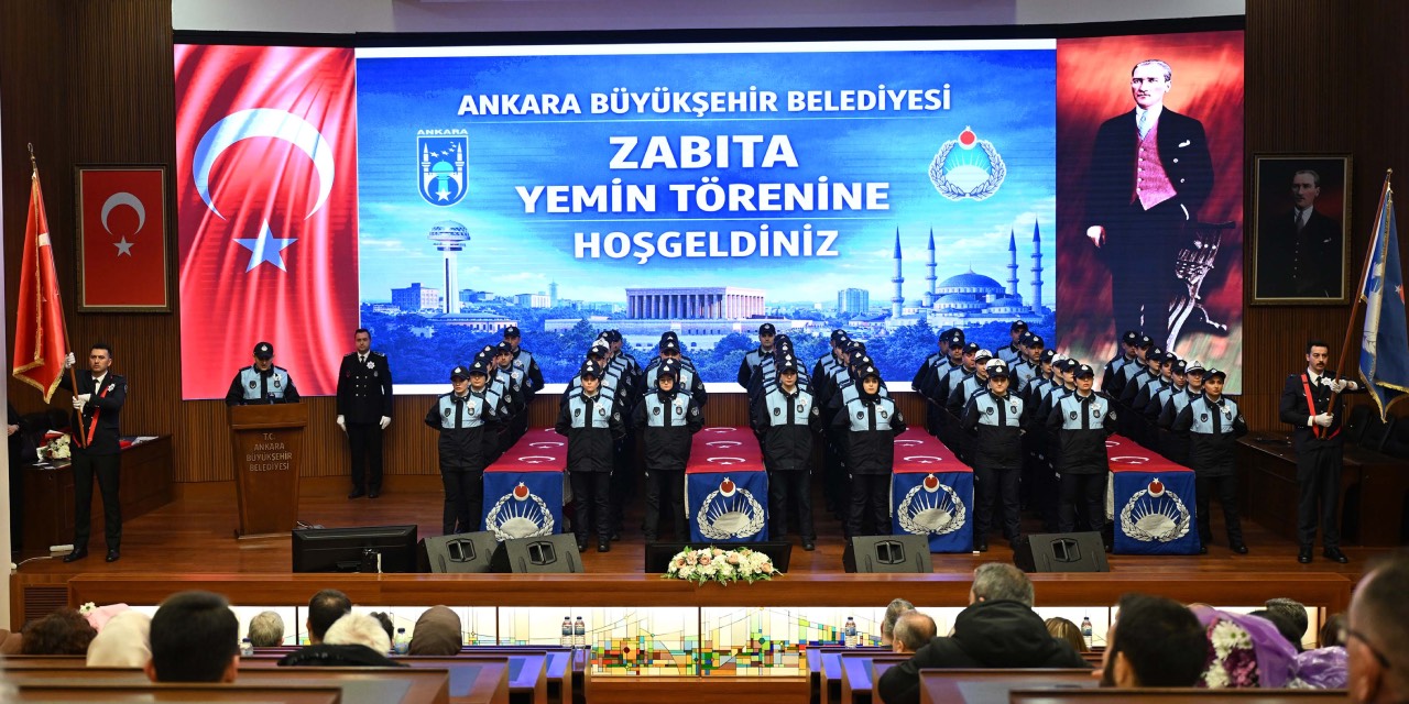 Ankara zabıta teşkilatı güçleniyor: 110 memur göreve başladı