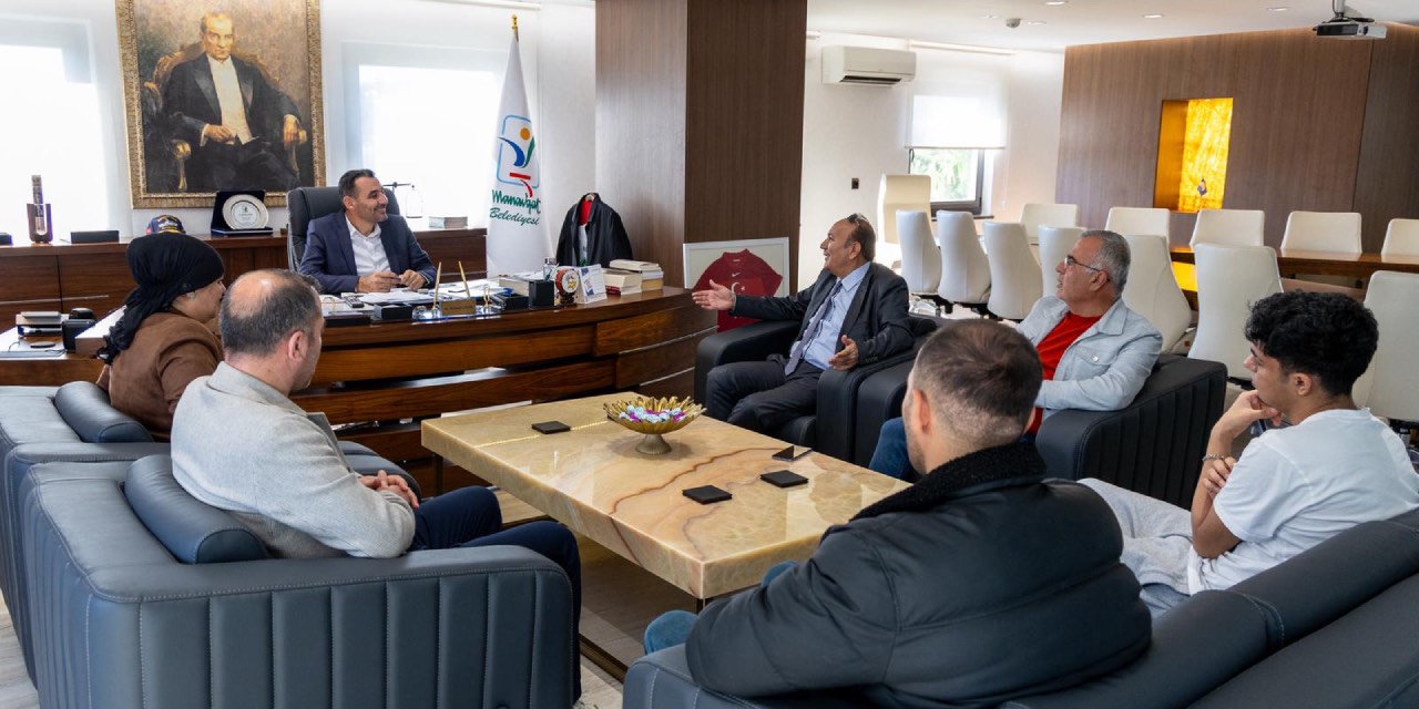 Manavgat Belediye Başkan Vekili Çiçek’ten Bismil heyetine kabul