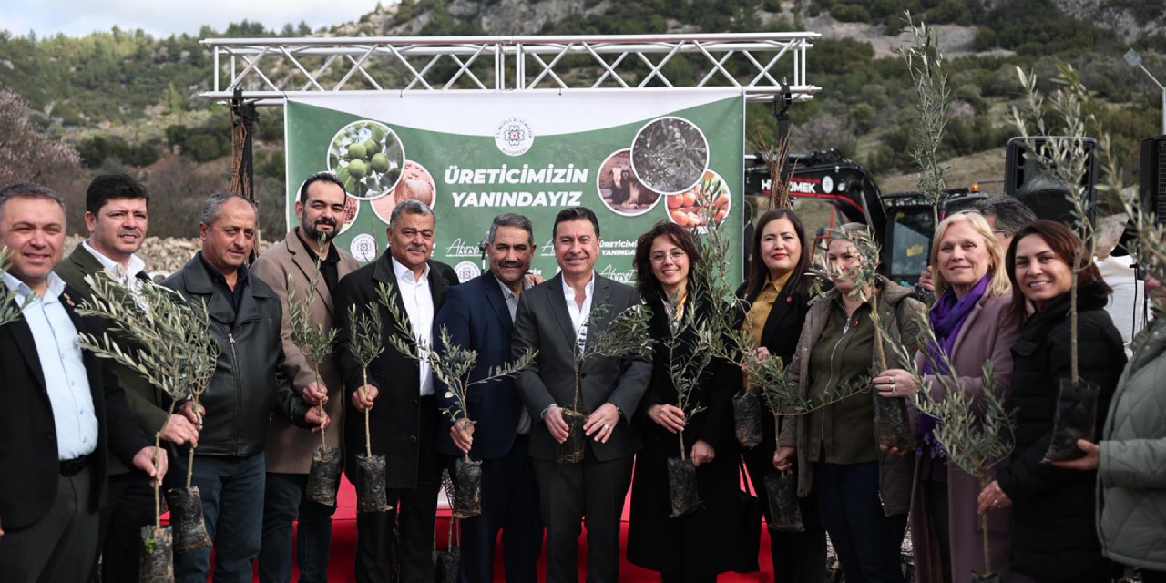 Muğla’da üreticilere 50 bin meyve fidanı desteği