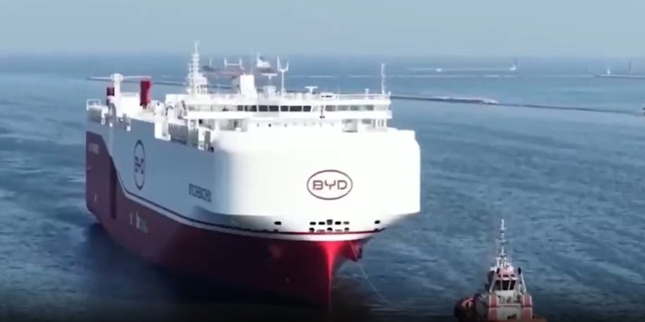 Gümrük duvarlarına denizden çalım: BYD dev gemiyle lojistik maliyetlerini yüzde 40 düşürdü