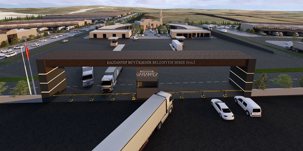 Gaziantep’te yeni sebze hali projesi planlanıyor