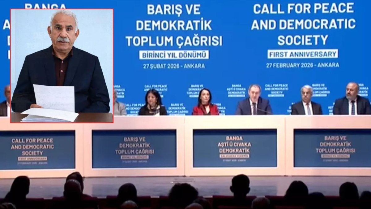 Öcalan'ın ikinci mesajı okundu: Yeni görüntüsü paylaşıldı