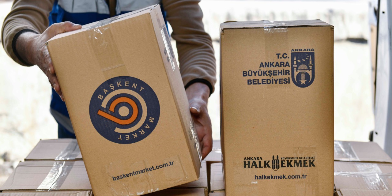 Ankara Büyükşehir Belediyesi’nden Ramazan’da “Koli Ver” kampanyası