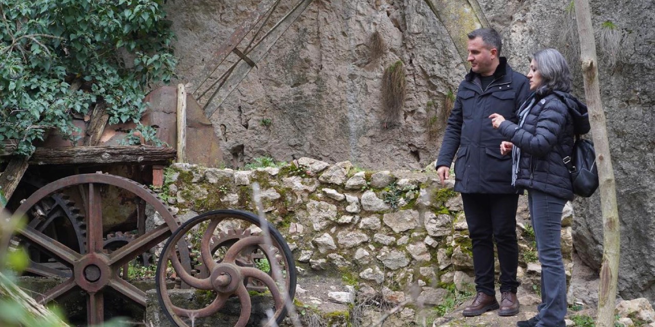 Bilecik’te Tarihi Değirmen çalışmaları sürüyor