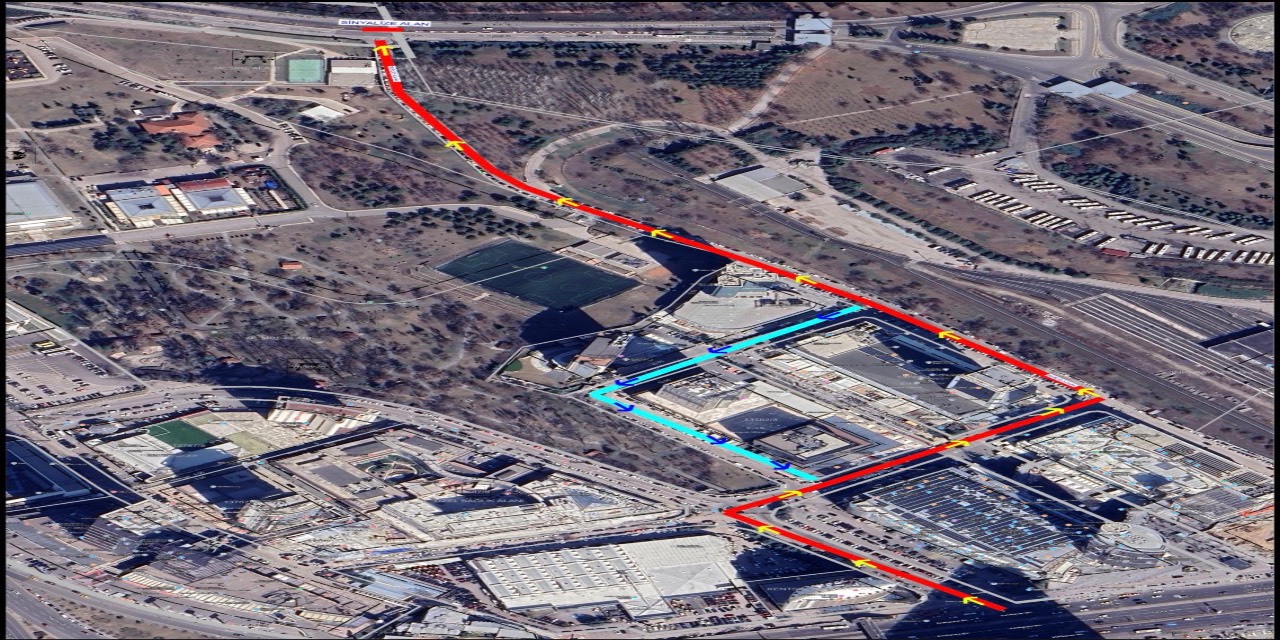 Ankara Armada AVM çevresinde tek yön uygulaması başlıyor