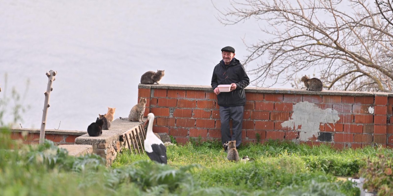 Bursa Büyükşehir Başkanı Bozbey, Yaren Leylek ve Adem Amca’nın buluşmasına katıldı
