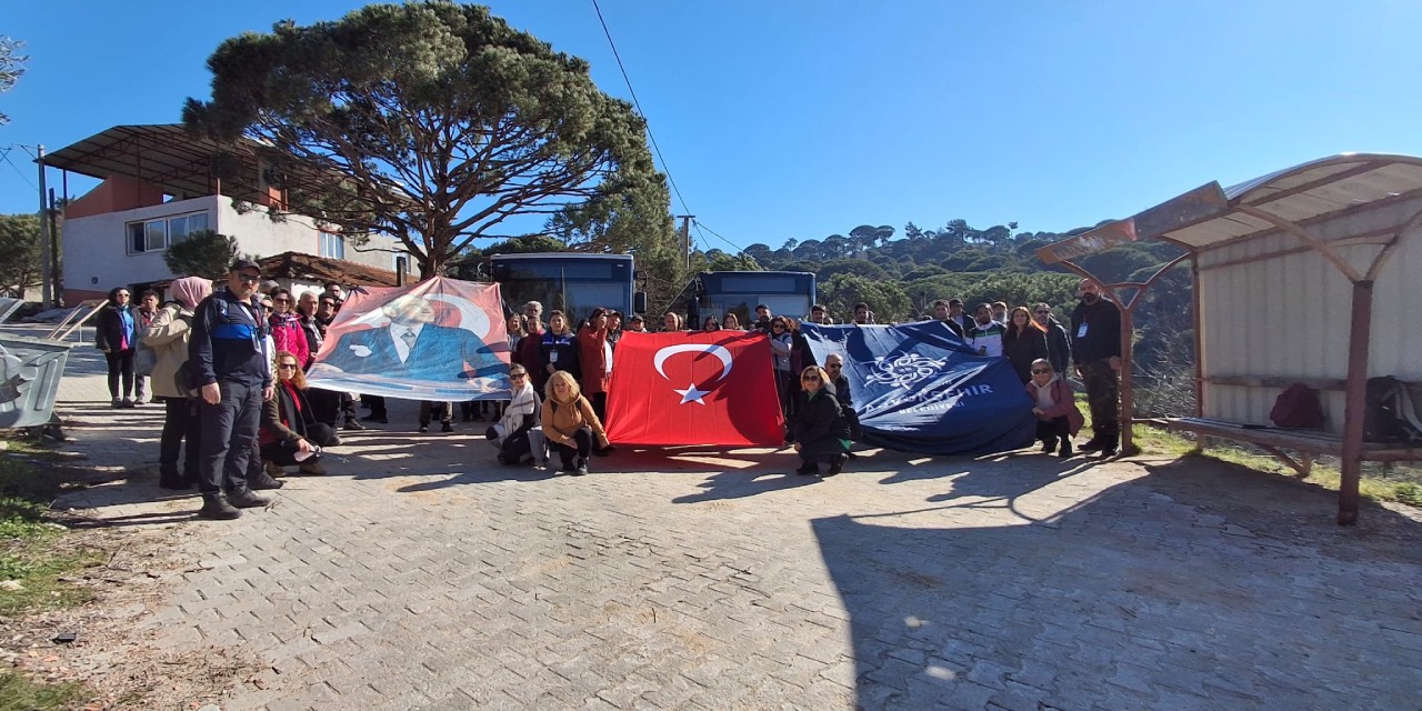 Aydın’da doğa ve spor tutkunları trekking etkinliğinde buluştu