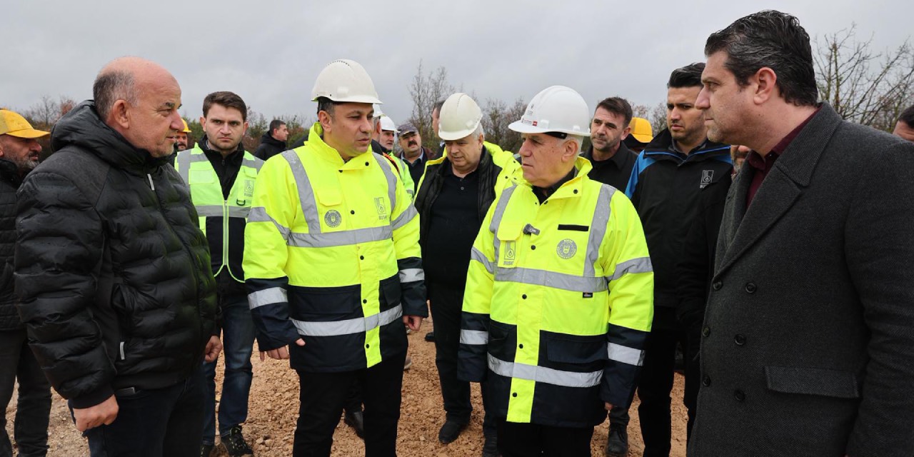 Bursa Akçalar’a 1.000 metreküplük yeni su deposu