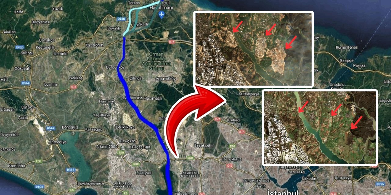 Kanal İstanbul'da Sazlıdere Havzası dev şantiyeye dönüştü: Marmara "ölü deniz" olabilir