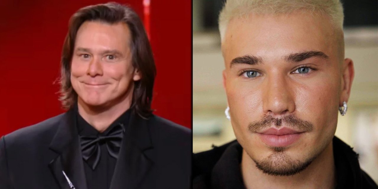 Makyaj artisti Alexis Stone Paris’teki Jim Carrey'in kendisi olduğunu açıkladı