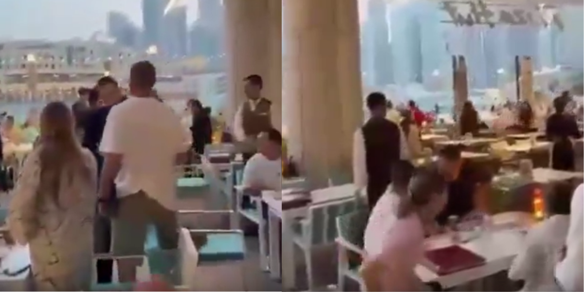 Dubai'de atılan ramazan topunu füze sandılar! İşte herkesin korktuğu o anlar