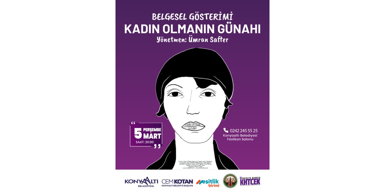 Konyaaltı’nda Nezihe Muhiddin belgeseli gösterilecek