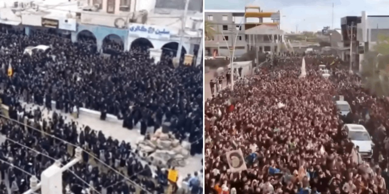 Okul katliamı sonrası İran ayağa kalktı: 168 kız çocuğunun cenaze töreni için milyonlar toplandı