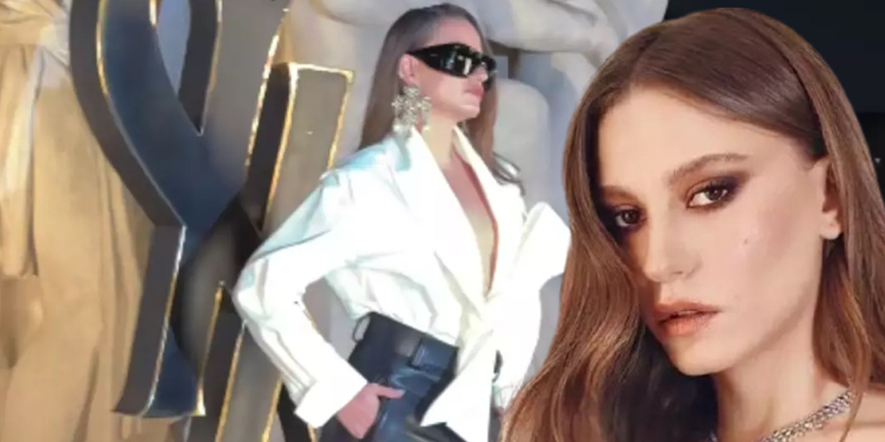 Serenay Sarıkaya Paris Moda Haftası’nda! Defileye davet edilen ilk Türk oldu