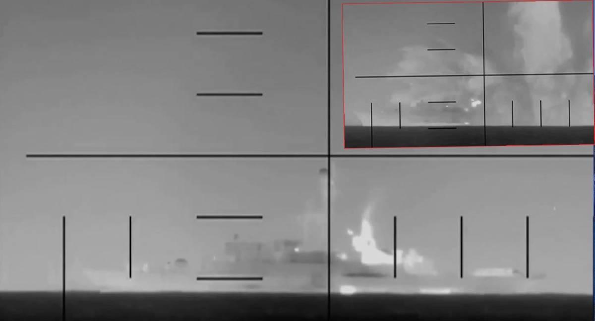 ABD denizaltısı İran savaş gemisini böyle batırdı: Görüntüler paylaşıldı