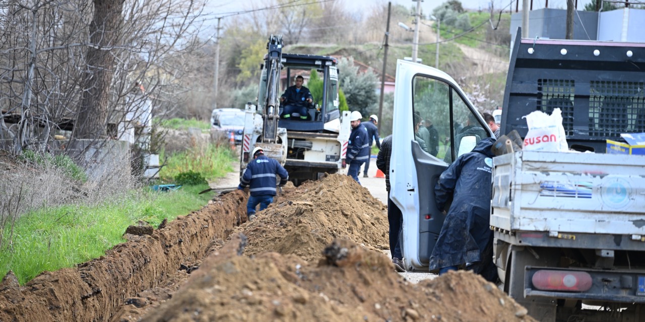 Manisa Delemenler’de 40 yıllık su sorunu çözüme kavuşuyor
