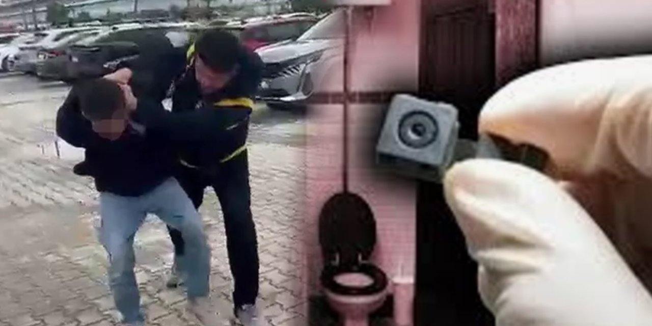 Hatay'da benzinlikte skandal: Kadınlar tuvaletinde saklanıp gizli gizli çekmiş