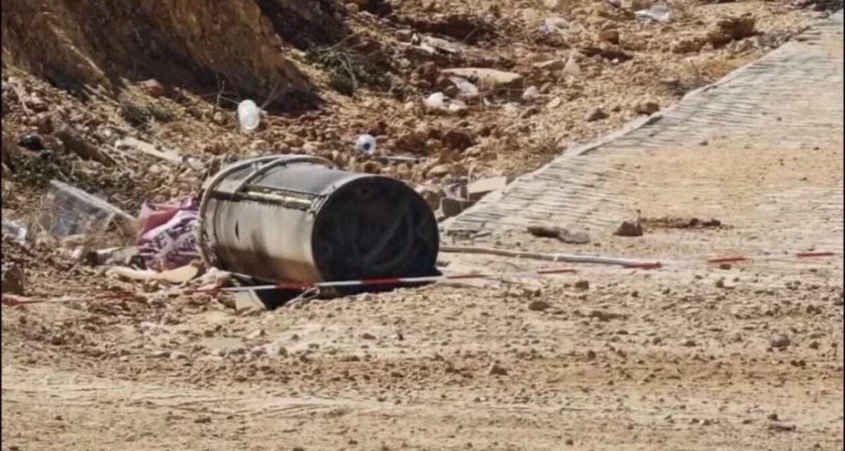 Gaziantep’te füze parçası paniği
