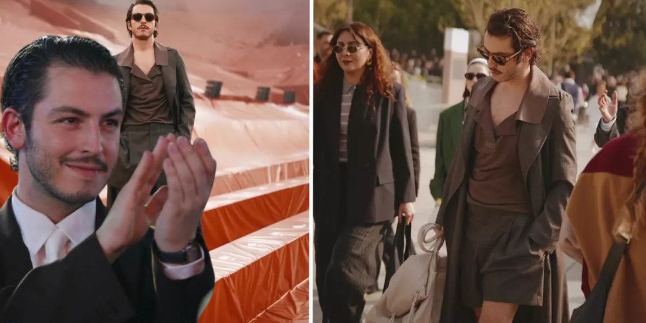 Paris Moda Haftası’nda Boran Kuzum dikkatleri üzerine çekti! Tarzı tartışma yarattı