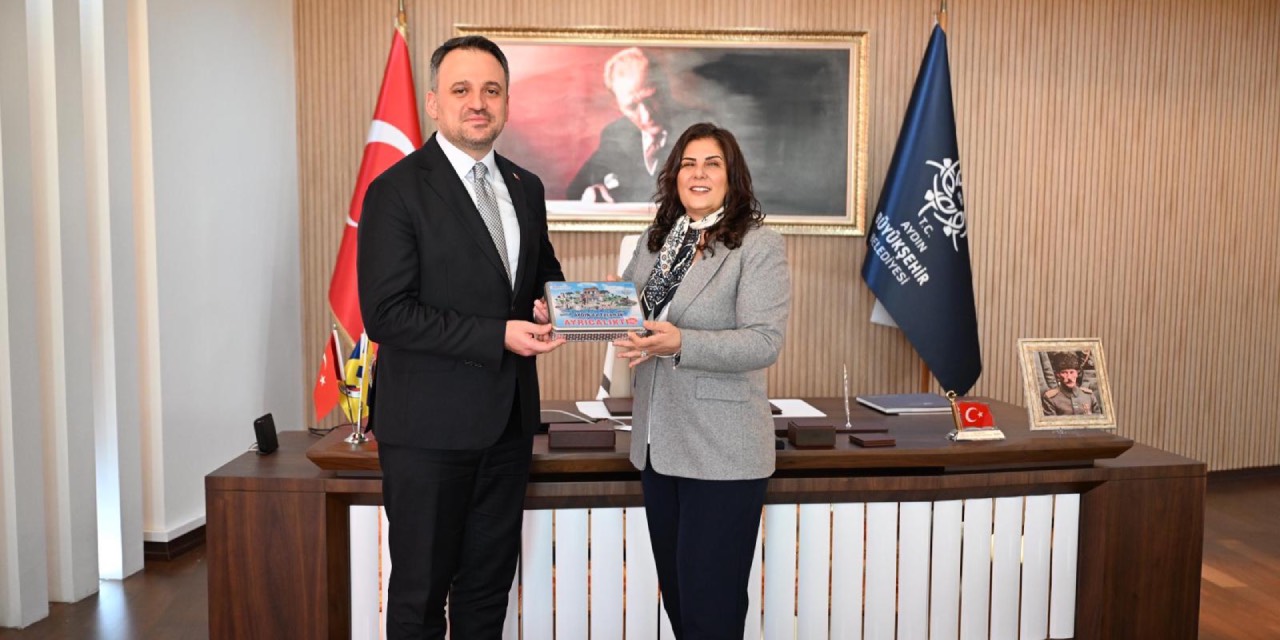 Aydın Büyükşehir Başkanı Çerçioğlu’na Gençlik ve Spor Bakanlığı heyetinden ziyaret