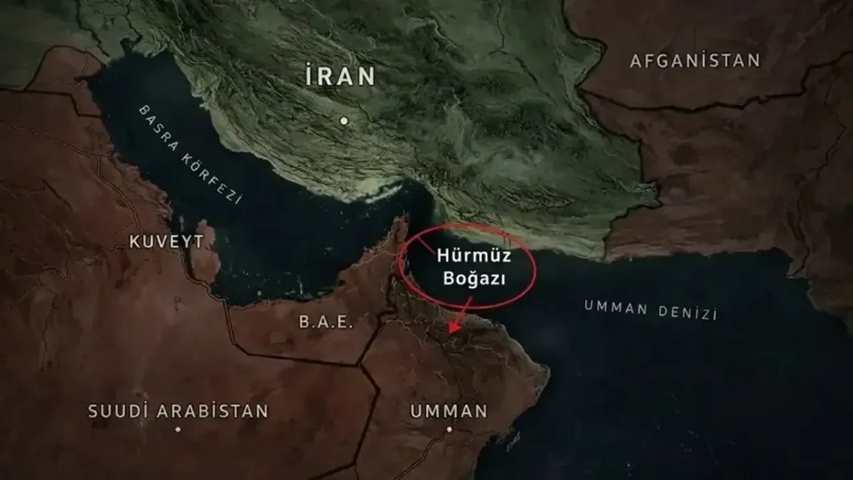 Hürmüz Boğazı'nda patlama