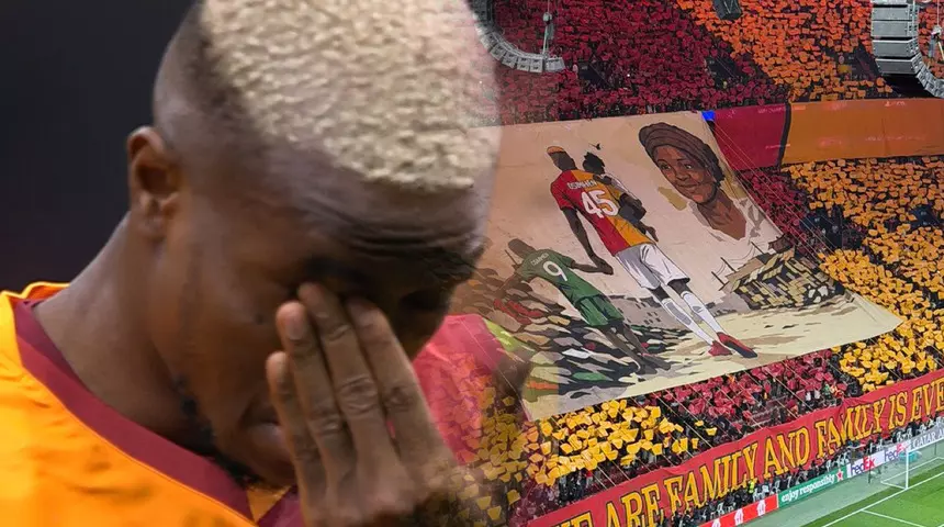 Osimhen maç öncesi hüngür hüngür ağladı! İşte o anlar