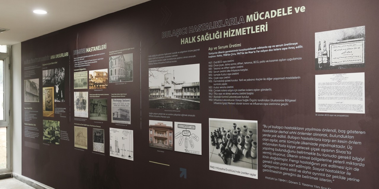 Bursa’da Genç Cumhuriyet’in sağlık başarıları sergide