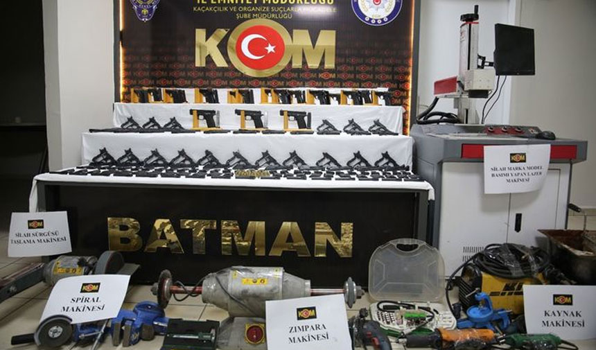 Batman'da silah kaçakçılarına operasyon