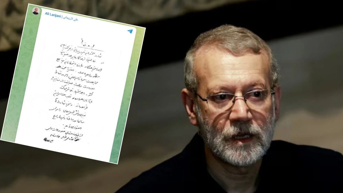 İsrail'den çarpıcı iddia: Laricani hava saldırısında öldürüldü