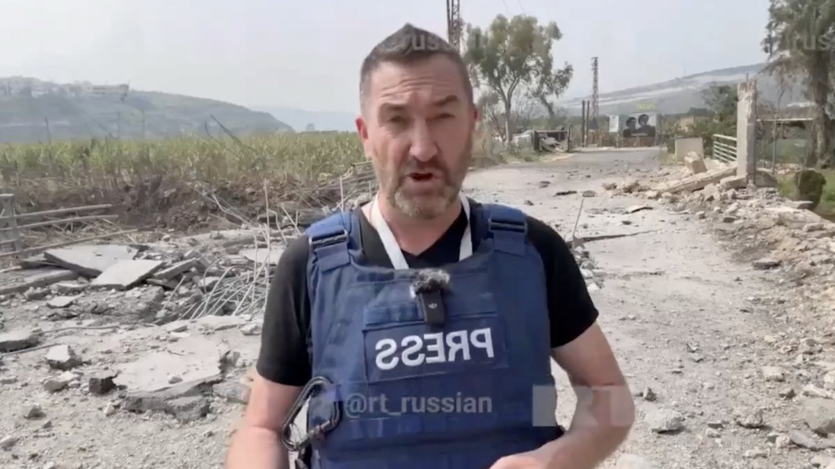 Canlı yayında füzeyle hedef alındılar: Muhabir son anda kurtuldu