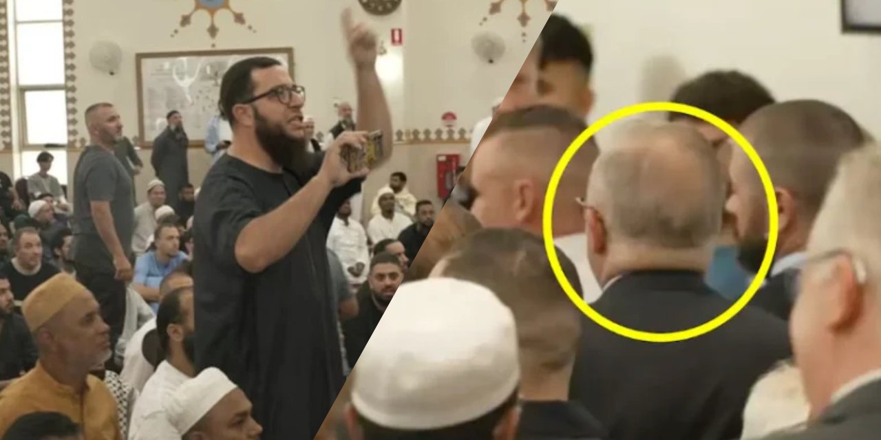 Avustralya Başbakanı'na camide protesto: Bayram namazında tepkiyle karşılandı