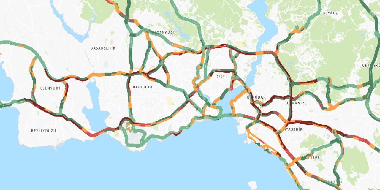 Sürücüler dikkat! İstanbul'da trafik yüzde 72’ye çıktı