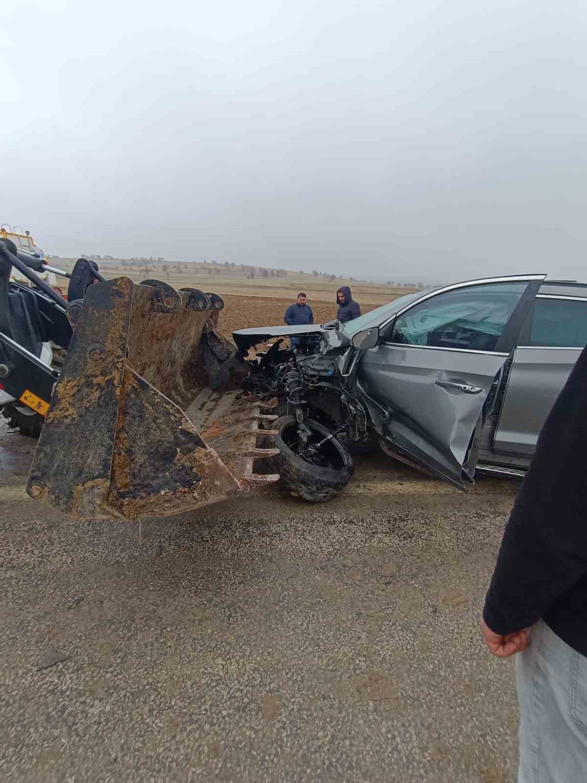 Yozgat’ta feci çarpışma: 1 ölü 5 yaralı