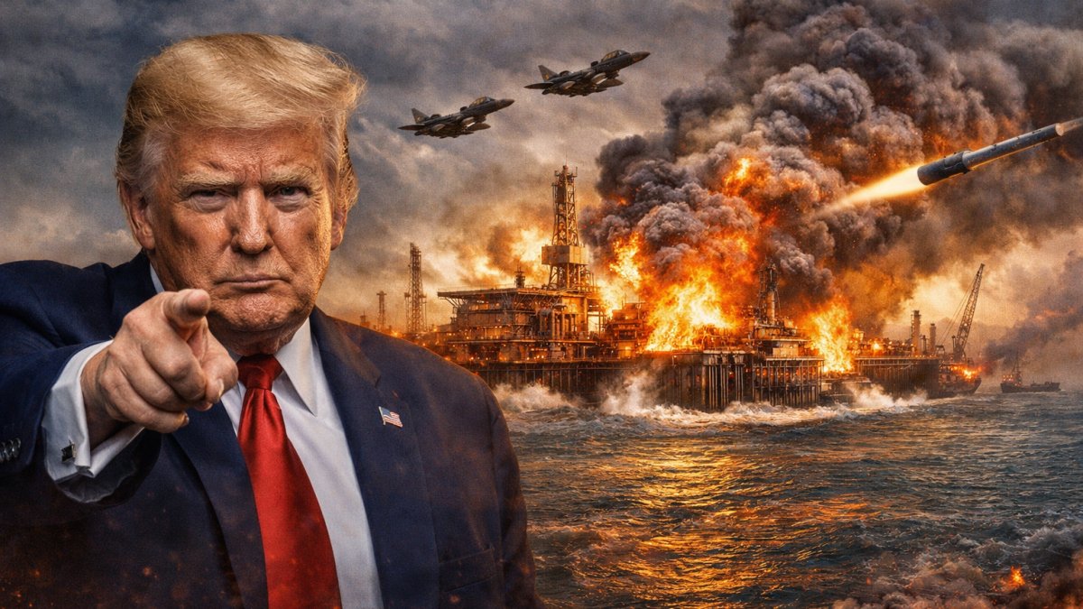 Trump'tan İran'a Hark Adası tehdidi: "Petrol kuyularını ve Hark Adası'nı tamamen havaya uçuracağız"