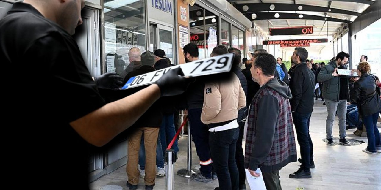 APP plaka cezası başladı: 140 bin TL yaptırım sonrası plaka basım merkezlerinde kuyruk oluştu