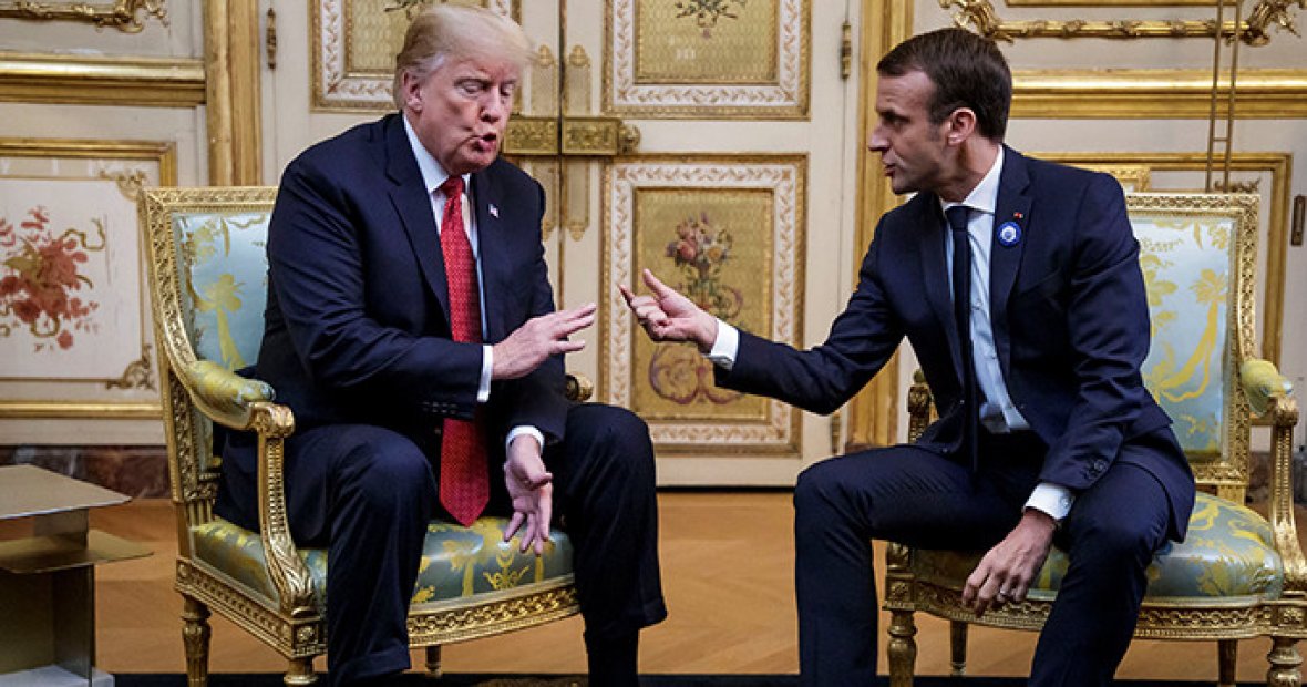 Trump’tan Macron açıklaması: Eşi üzerinden hedef aldı